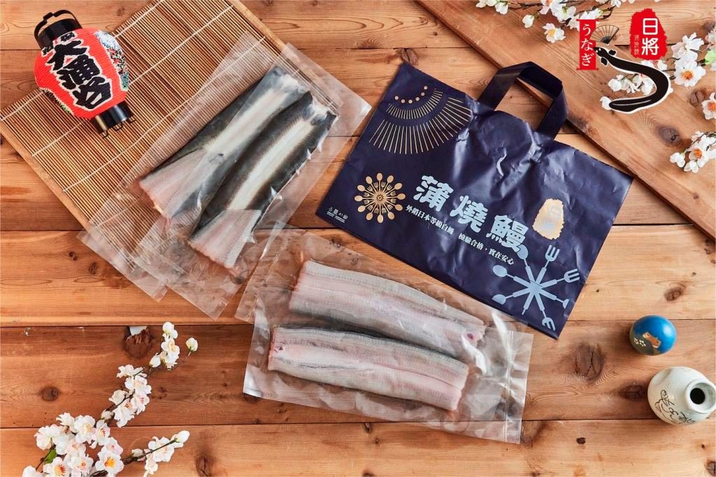 生鰻片一公斤（需烹調煮熟）
