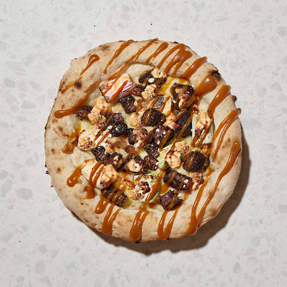 焦糖堅果布朗尼｜奶素