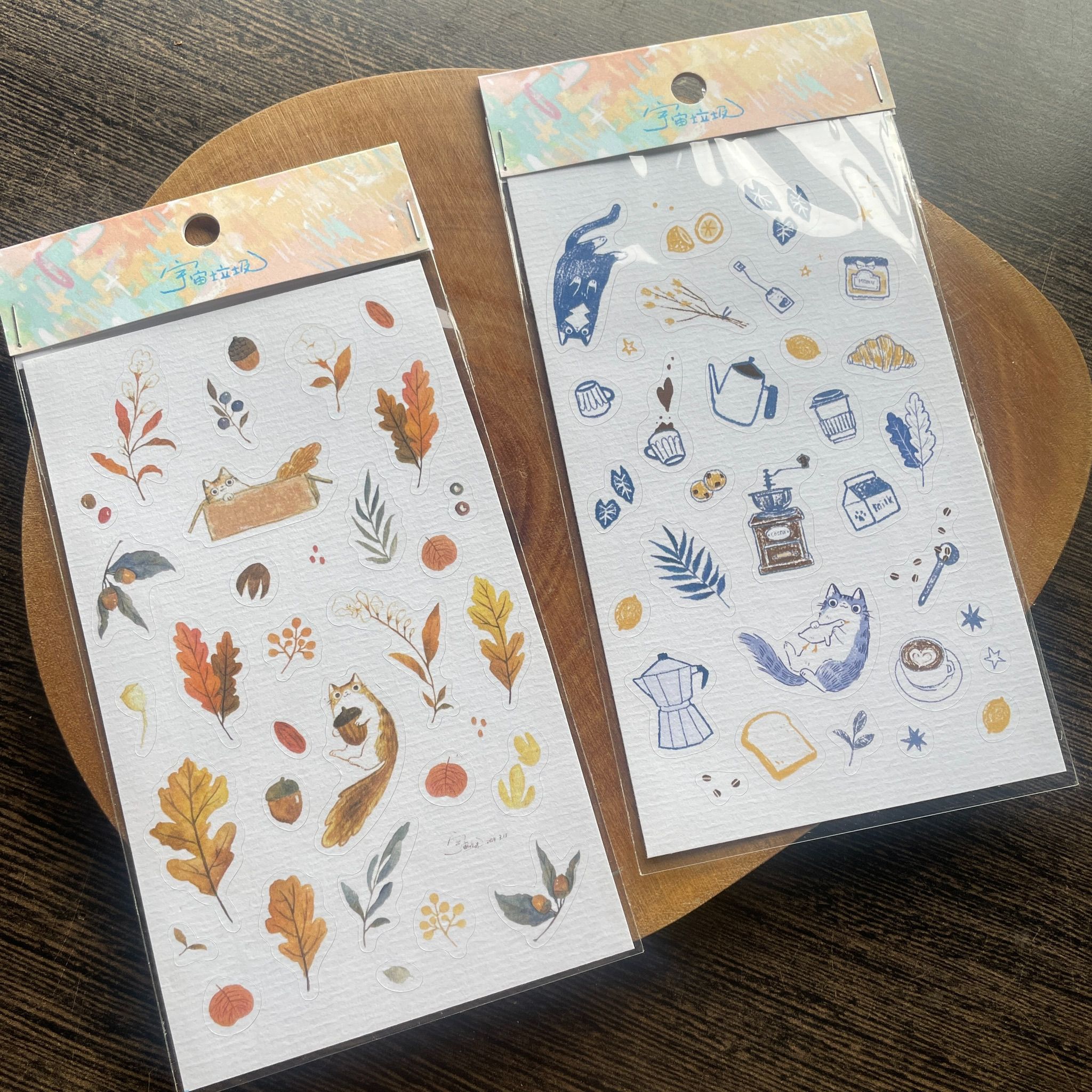 [新品]貓咪手帳和紙貼紙