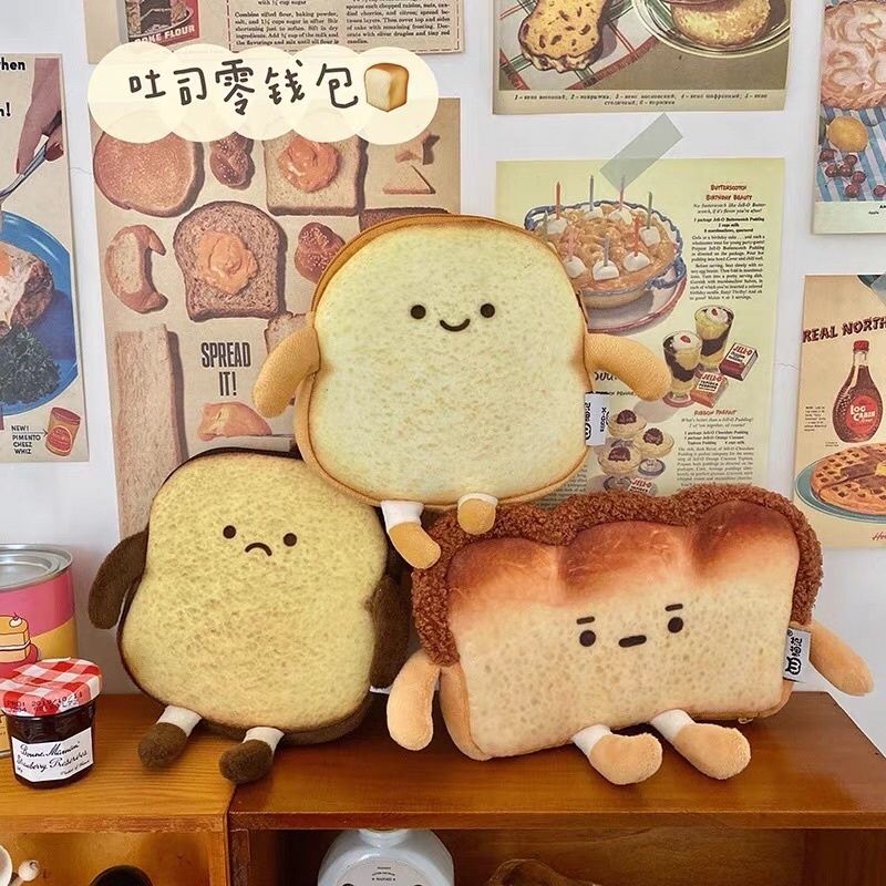 ｜可愛必備｜吐司背包 掛包 零錢包 卡片包 可愛掛飾