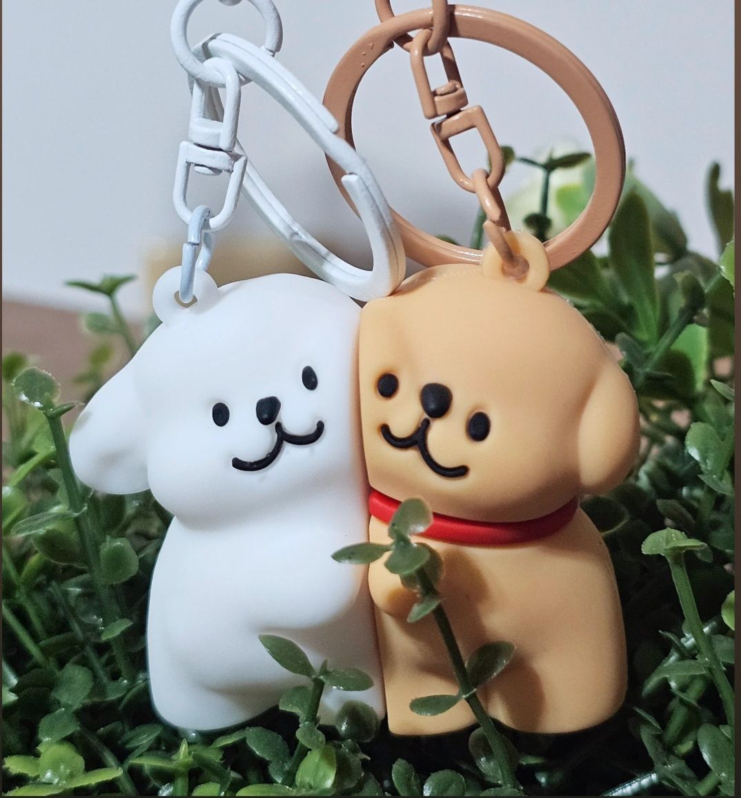 ｜吸引力法則｜小狗磁力鑰匙圈