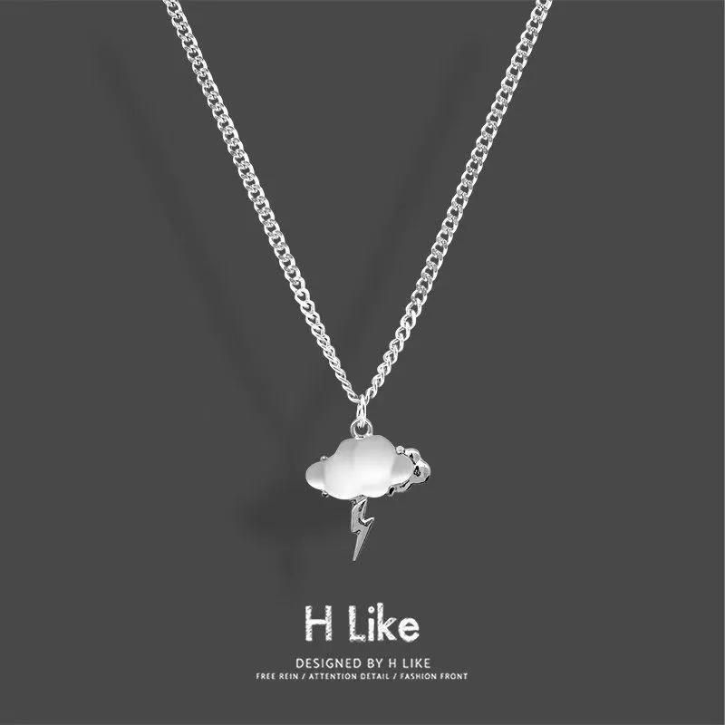｜小脾氣｜鈦鋼 霧面雲項鍊